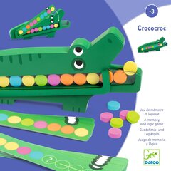 Развивающая деревянная игра - Крокодил, DJECO DJ01629 цена и информация | Настольные игры | kaup24.ee