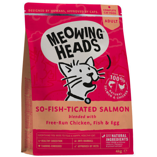 Kuivtoit kassidele Meowing Heads Purr - Nickety​, 4 kg​ hind ja info | Kuivtoit kassidele | kaup24.ee