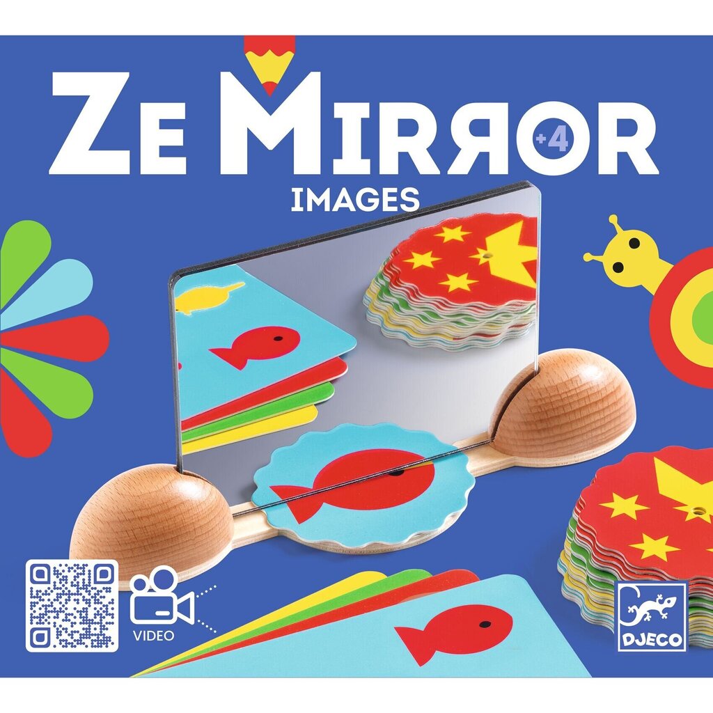 Peegel Djeco Ze Mirror Pildid, DJ06481 hind ja info | Arendavad mänguasjad | kaup24.ee