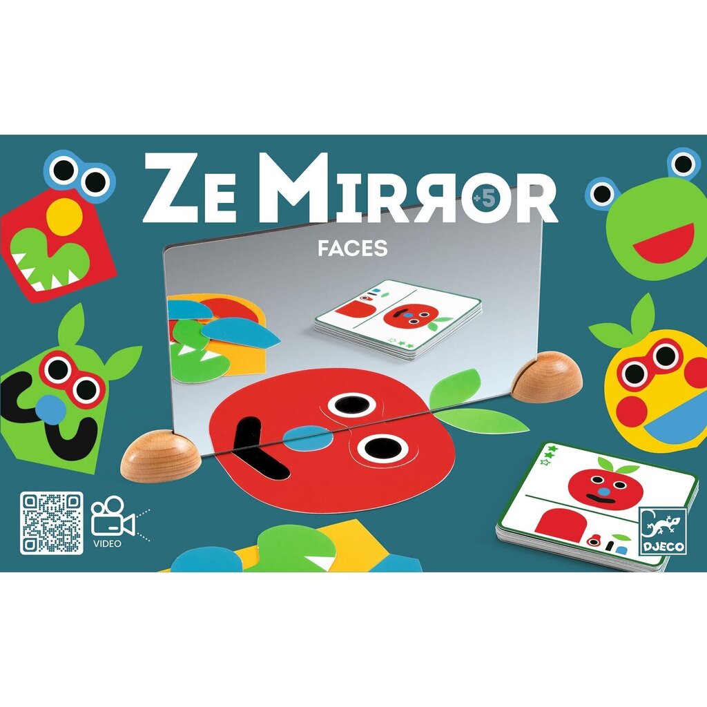 Peegel Djeco Ze Mirror Näod, DJ06482 hind ja info | Arendavad mänguasjad | kaup24.ee