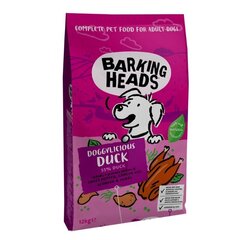 Haukumispead väikest ja keskmist kasvu koertele koos pardiga Doggyliciuos, 12kg hind ja info | Barking Heads Lemmikloomatarbed | kaup24.ee