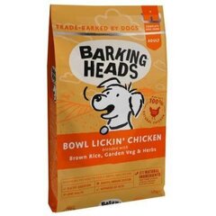 Barking Heads keskmist kasvu koertele kanaga, 12kg hind ja info | Barking Heads Lemmikloomatarbed | kaup24.ee