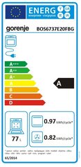 Gorenje BOS6737E20FBG kaina ir informacija | Ahjud | kaup24.ee