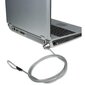 Turvakaabel Techly sülearvutile võtmega K-Slot, 4,5 mm, 1,4 m hind ja info | Sülearvuti tarvikud | kaup24.ee