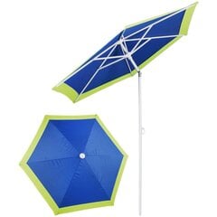 Rannavari Royokamp, 200 x 210 cm, sinine hind ja info | Päikesevarjud, markiisid ja alused | kaup24.ee