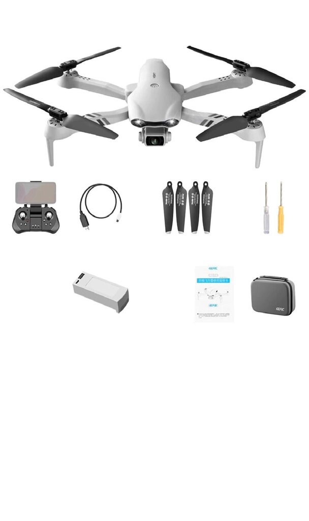 F10 Aerofotograafia droon 6K topeltkaameraga hind ja info | Droonid | kaup24.ee