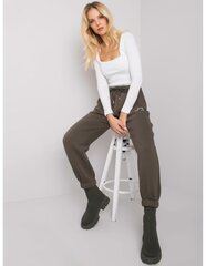 Спортивные штаны женские, зеленые цена и информация | Женские брюки | kaup24.ee