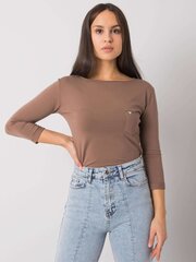 Naise pruun vabaaja pluus hind ja info | Naiste pluusid, särgid | kaup24.ee