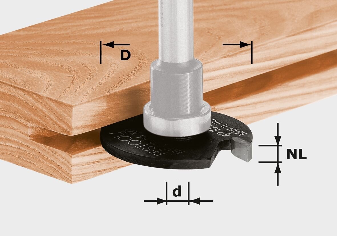 Festool Ketas soonefrees HW D40x2,5 491056 hind ja info | Freesid | kaup24.ee