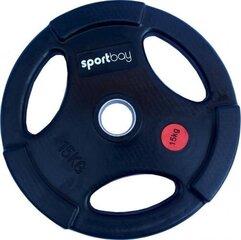 Kummikattega raskused Sportbay® 10 kg цена и информация | Грузы, гантели, грифы | kaup24.ee