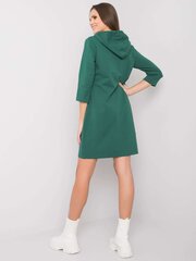 Платье женское темно-зеленое спортивное/свитшот цена и информация | Платье | kaup24.ee