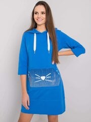 Женское темно-синее спортивное/свитшотное платье цена и информация | Платья | kaup24.ee