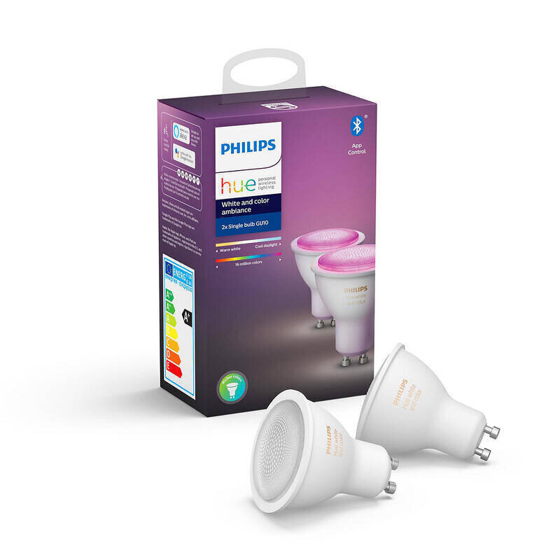 LED pirn Philips Hue GU10 5.7W 350lm hind ja info | Lambipirnid, lambid | kaup24.ee