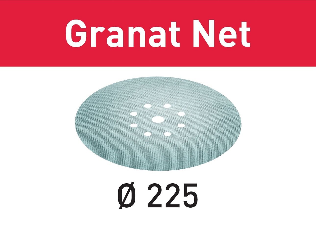 Festool Võrgustruktuuriga lihvketas Granat Net STF D225 P180 GR NET/25 203316 цена и информация | Lihvmasinad ja ketaslõikurid | kaup24.ee