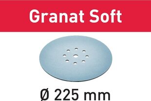 Шлифовальные круги Festool STF D225 P240 GR S/25 Granat Soft 204226 цена и информация | Механические инструменты | kaup24.ee