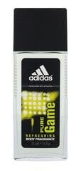 Spreideodorant Adidas Pure Game meestele 75 ml цена и информация | Парфюмированная косметика для мужчин | kaup24.ee