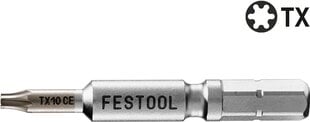 Бит Festool, TX 10-50 CENTRO/2, 205076 цена и информация | Механические инструменты | kaup24.ee