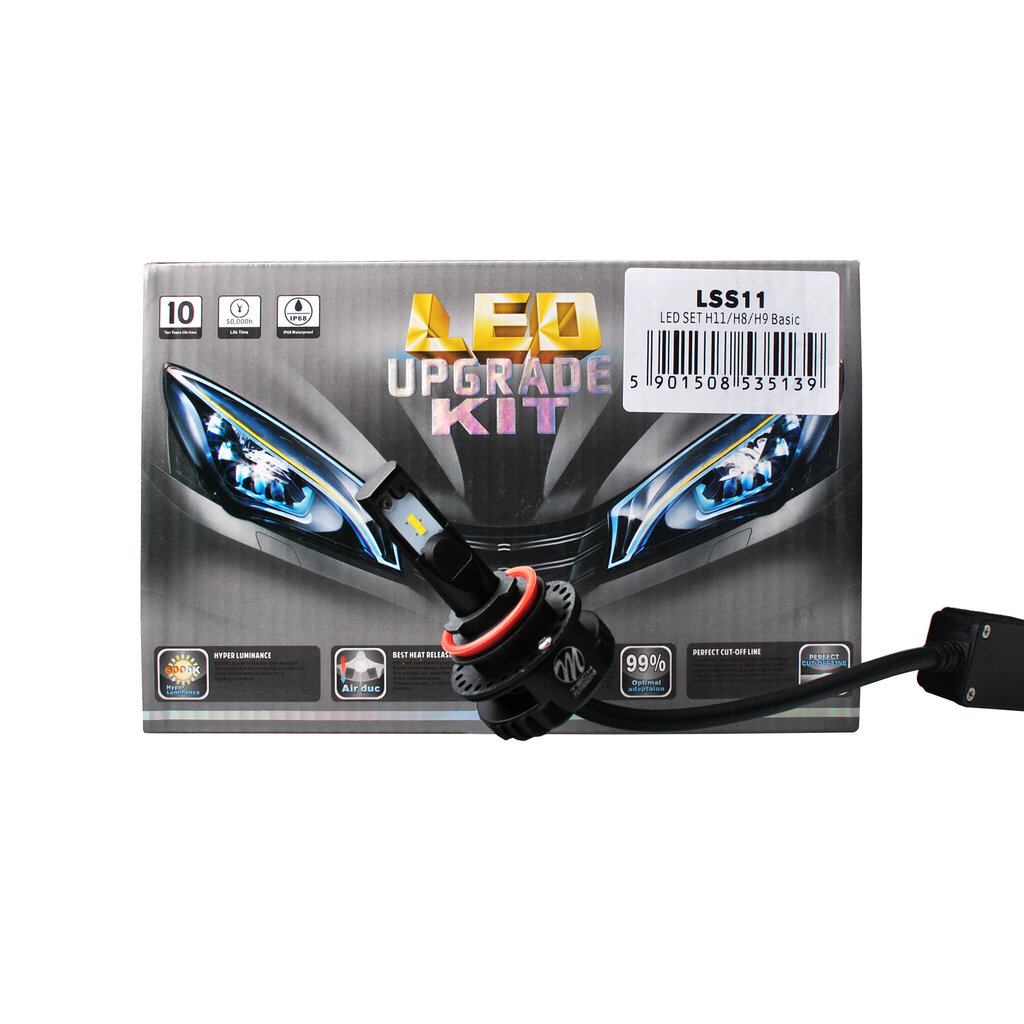 H11 / H8 / H9 Led Auto pirnid, komplekt 2 tk hind ja info | Autopirnid | kaup24.ee