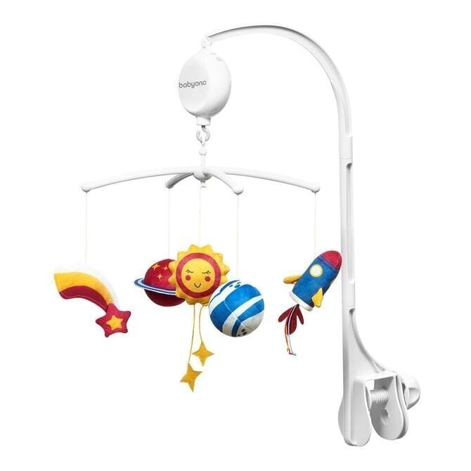 BabyOno muusikaline karussell, kosmos, 794 hind ja info | Imikute mänguasjad | kaup24.ee