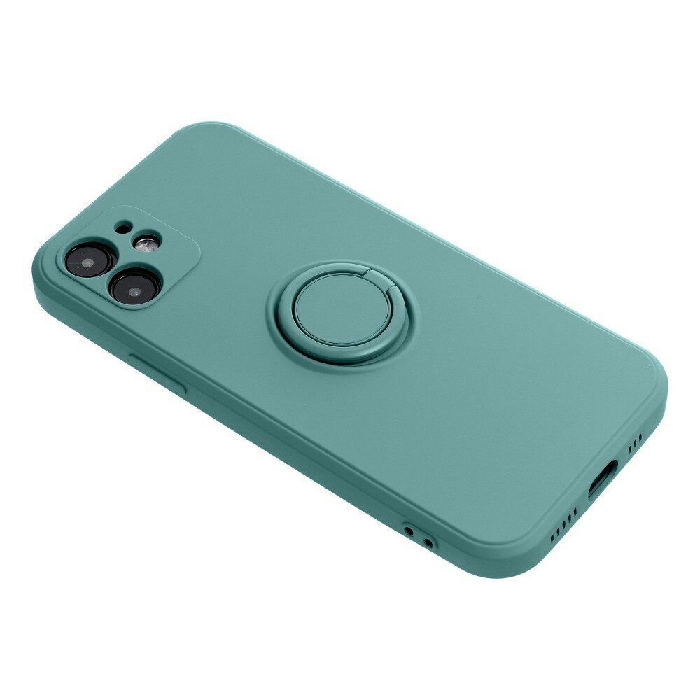 Telefoniümbris Silicone Ring sobib Samsung Galaxy S20 FE / S20 FE 5G, roheline hind ja info | Telefoni kaaned, ümbrised | kaup24.ee