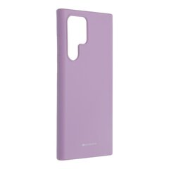 Чехол Mercury Silicone Case Samsung Galaxy S22 Ultra, фиолетовый цена и информация | Чехлы для телефонов | kaup24.ee
