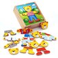 Puidust pusle Karu, Viga hind ja info | Arendavad mänguasjad | kaup24.ee