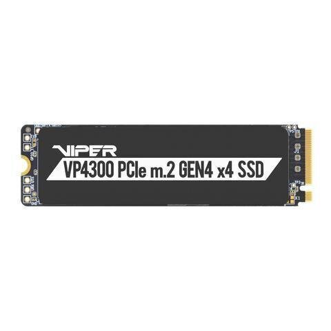 SSD|PATRIOT|Viper VP4300|2TB|M.2|PCIE|NVMe|Kirjutuskiirus 6800 MBait/s|Lugemiskiirus 7400 MBait/s|TBW 2000 TB|VP4300-2TBM28H цена и информация | Sisemised kõvakettad (HDD, SSD, Hybrid) | kaup24.ee