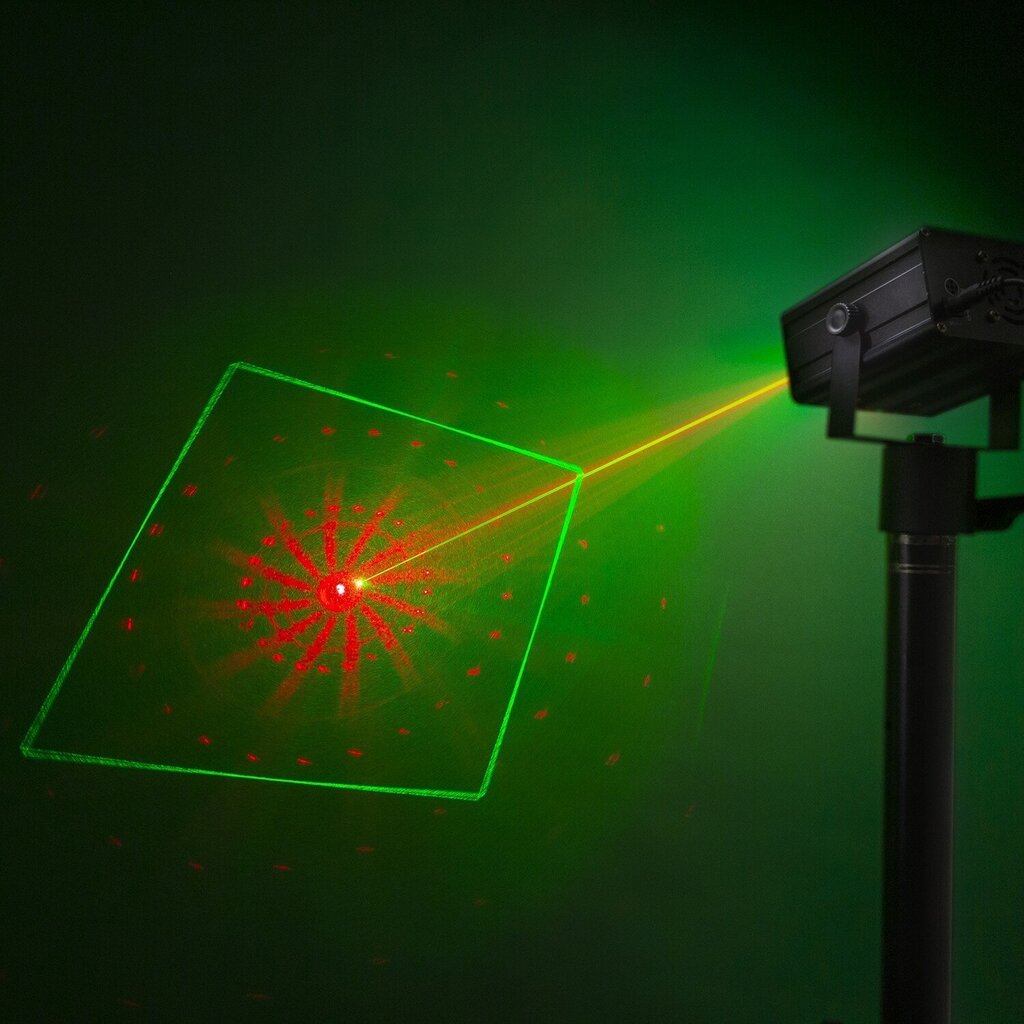 BeamZ Acrux Quatro R/G Party lasersüsteem RGBW Led-idega цена и информация | Peokaunistused | kaup24.ee