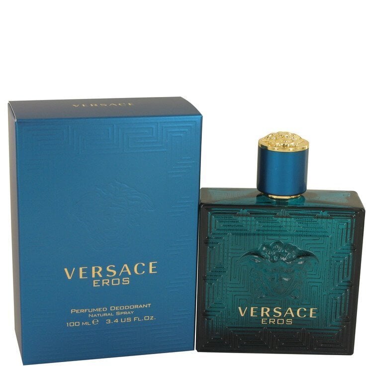 Versace Eros Deospray 100ml цена и информация | Lõhnastatud kosmeetika meestele | kaup24.ee