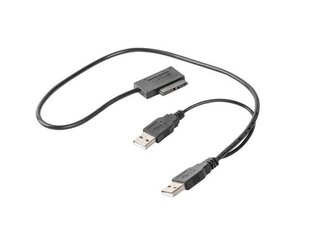 Gembird External USB to SATA adapter for slim SATA SSD/DVD kaina ir informacija | Адаптеры и USB-hub | kaup24.ee