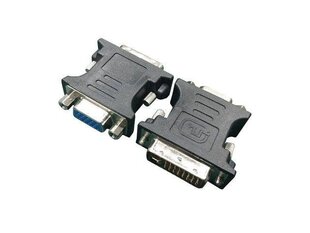 Gembird Adapter DVI-A/VGA (24M/15F) must hind ja info | Gembird Arvutid ja IT- tehnika | kaup24.ee