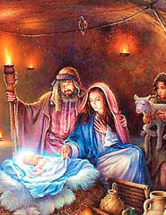 Maalimine numbrite järgi - maalimise komplekt 40x50 cm. "Birth of Jesus Christ" hind ja info | Maalid numbri järgi | kaup24.ee