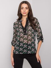 Блузка женская, зеленая цена и информация | Женские блузки, рубашки | kaup24.ee