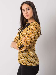 Naise must-kollane vabaaja pluus hind ja info | Naiste pluusid, särgid | kaup24.ee