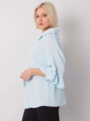 Naise särav sinine vabaaja pluus hind ja info | Naiste pluusid, särgid | kaup24.ee
