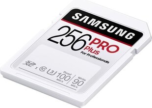 Samsung SDXC 256GB цена и информация | Карты памяти для фотоаппаратов, камер | kaup24.ee