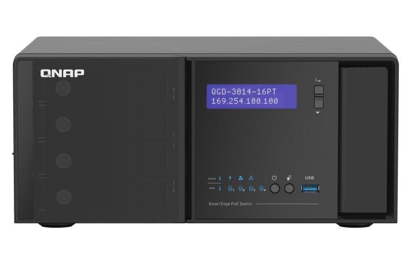 Qnap QGD-3014-16PT-8G цена и информация | Lülitid (Switch) | kaup24.ee