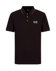 Мужская футболка Ea7, черная цена и информация | Мужские футболки | kaup24.ee