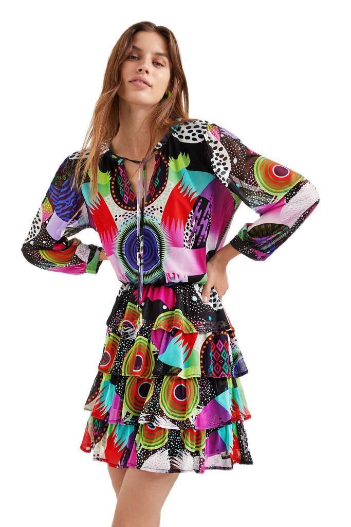 Naiste kleit Desigual 342093, must цена и информация | Kleidid | kaup24.ee