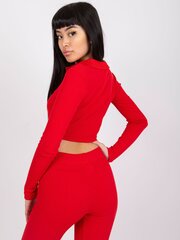 Naise punane Basic pluus hind ja info | Naiste pluusid, särgid | kaup24.ee