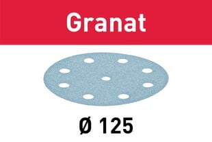 Festool Lihvtald Granat STF D125/8 P100 GR/100 497168 hind ja info | Lihvmasinad ja ketaslõikurid | kaup24.ee