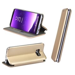 Telefoniümbris Book Elegance Samsung S22 Ultra kuld цена и информация | Чехлы для телефонов | kaup24.ee