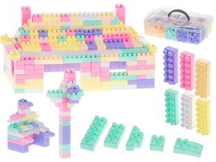 Набор блоков, пастельные тона, 580 шт. цена и информация | Развивающие игрушки и игры | kaup24.ee