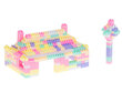 Blokikomplekt, pastellvärvid (580 tk) hind ja info | Arendavad mänguasjad | kaup24.ee