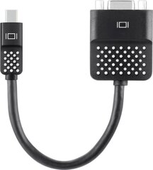 Мини-кабель Belkin DisplayPort - D-Sub (VGA) F2CD028BT цена и информация | Кабели и провода | kaup24.ee
