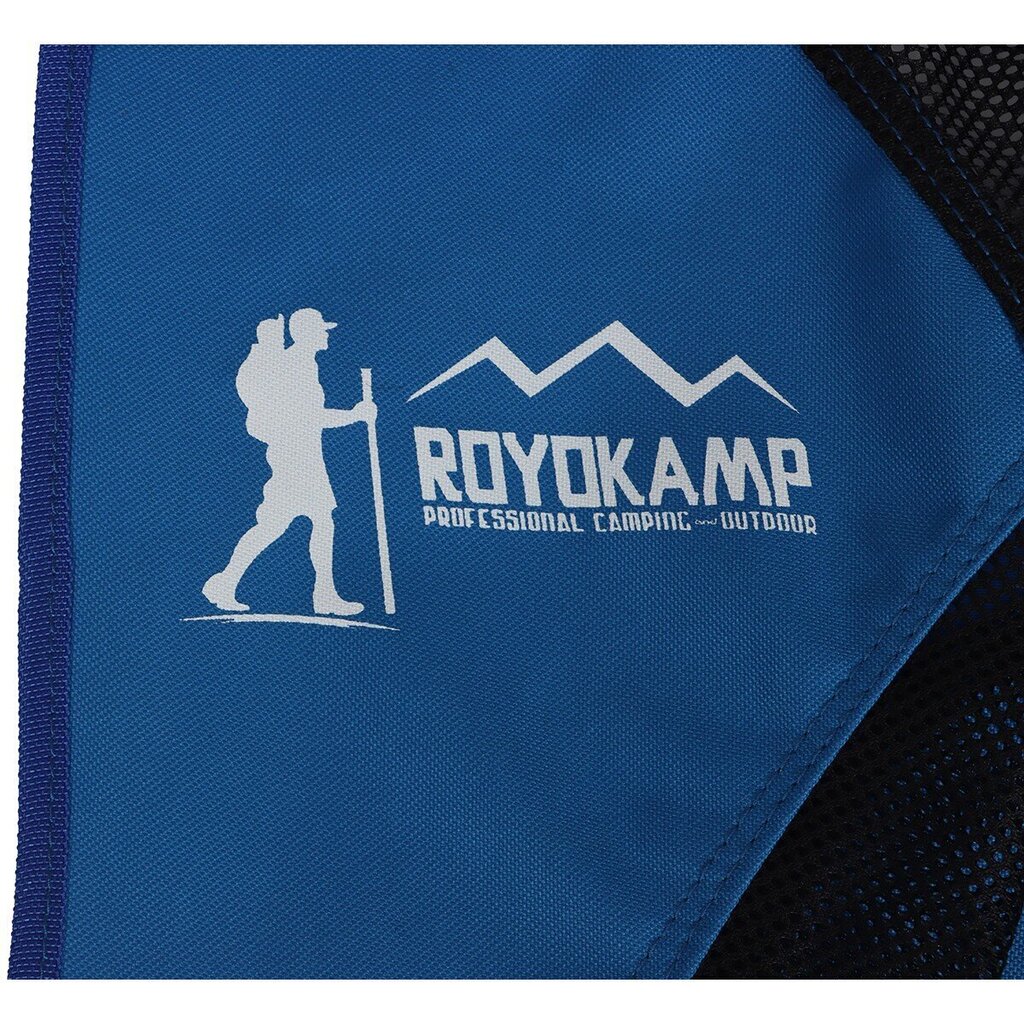 Turistide kokkupandav tool Royokamp, 58 x 52 x 64 cm, sinine hind ja info | Matkamööbel | kaup24.ee