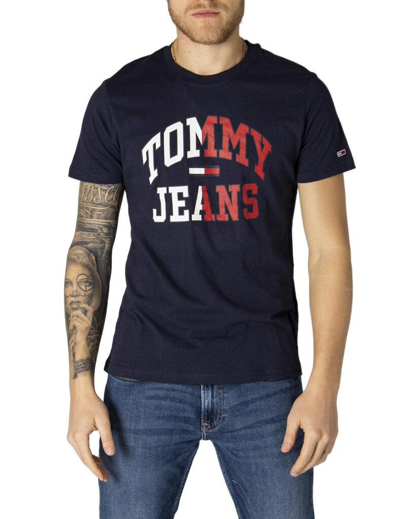 Meeste T-särk Tommy Hilfiger Jeans 344281, sinine цена и информация | Meeste T-särgid | kaup24.ee