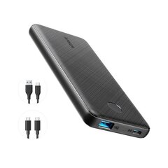 Зарядное устройство Power Bank USB 10000mAH, черный цена и информация | Зарядные устройства Power bank | kaup24.ee