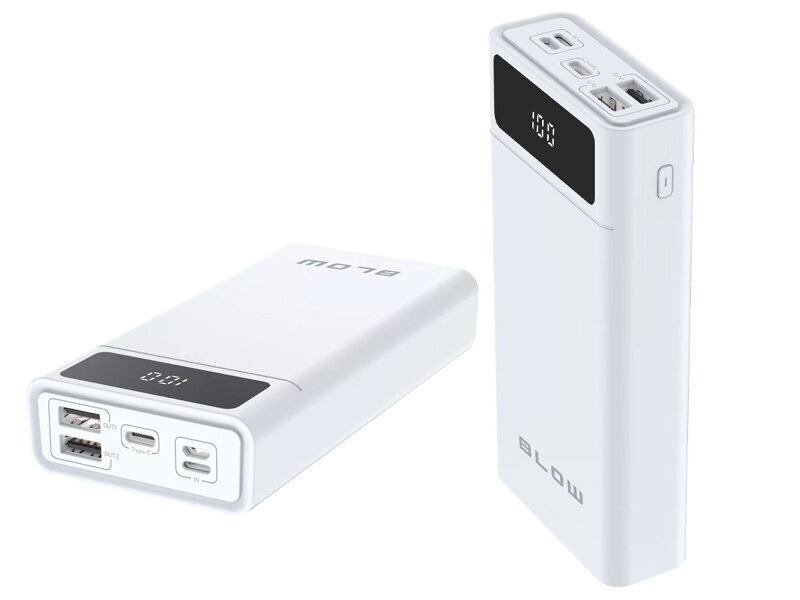 Power Bank 40000mAh 2xUSB QC PB40A USB-C hind ja info | Akupangad | kaup24.ee