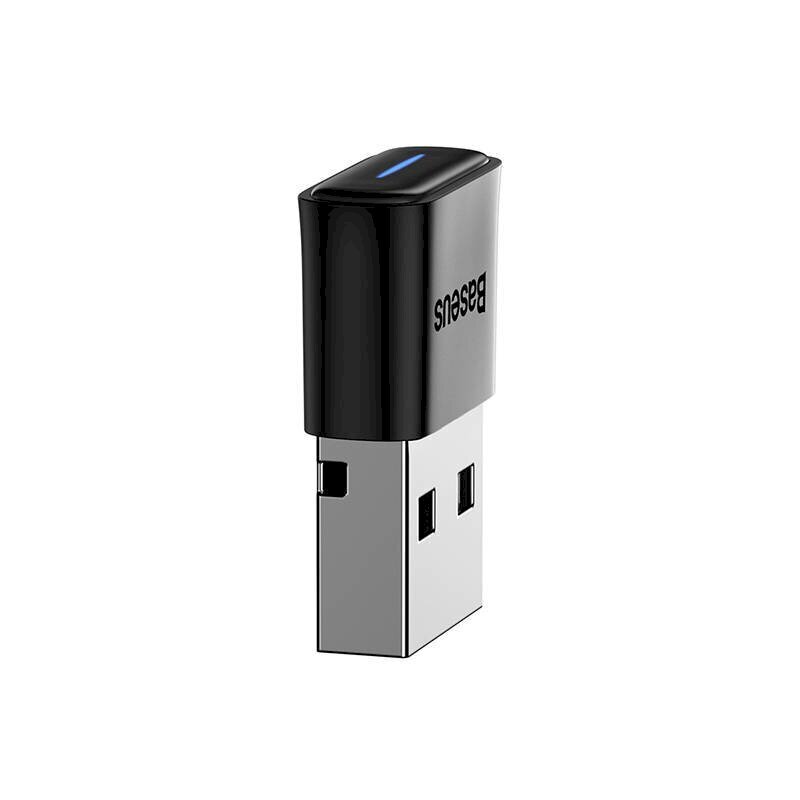 Adapter Baseus (BA04) Bluetooth 4.0 USB must Spetsifikatsioon  Kaubamärk: Baseus Mudel: BA04 Ühenduse tüüp: USB Bluetoothi ​​standard: 5.0 Kiip: BR8651 Toetatud protokollid: A2DP, H2DP, HSP, AVRCP, HID jne цена и информация | USB jagajad, adapterid | kaup24.ee